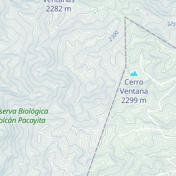 Map of Cerro El Aguacatillo