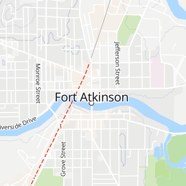 Map of Fort Atkinson Chamber of Commerce
