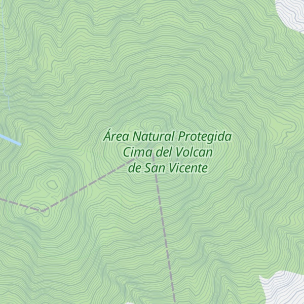 Map of Volcán de San Vicente