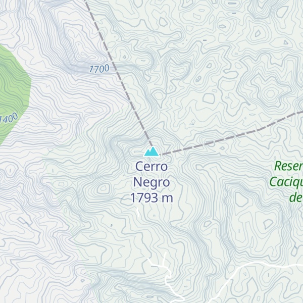 Map of Cerro Negro