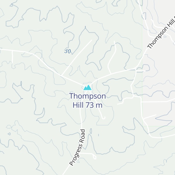 Map of Thompson Hill