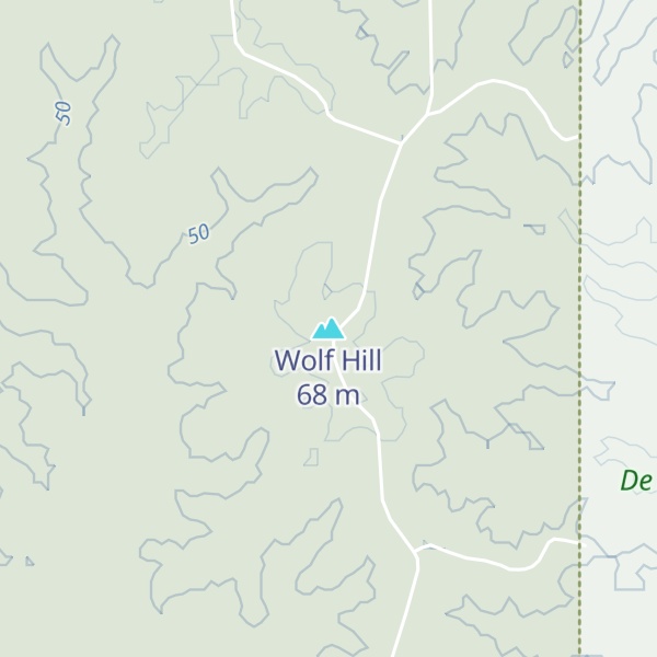 Map of Wolf Hill