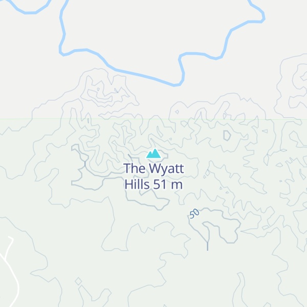 Map of The Wyatt Hills