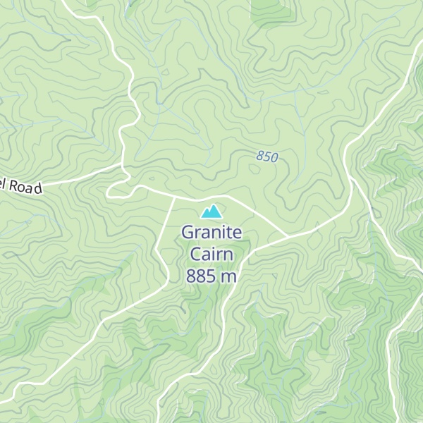 Map of Granite Cairn
