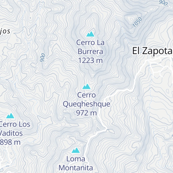 Map of Cerro Queqheshque
