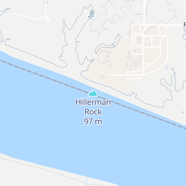 Map of Hillerman Rock