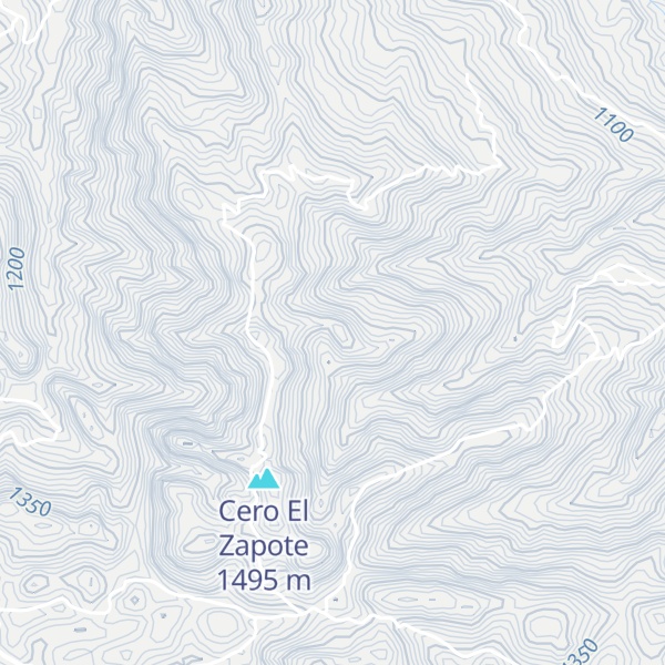 Map of Cerro Chino
