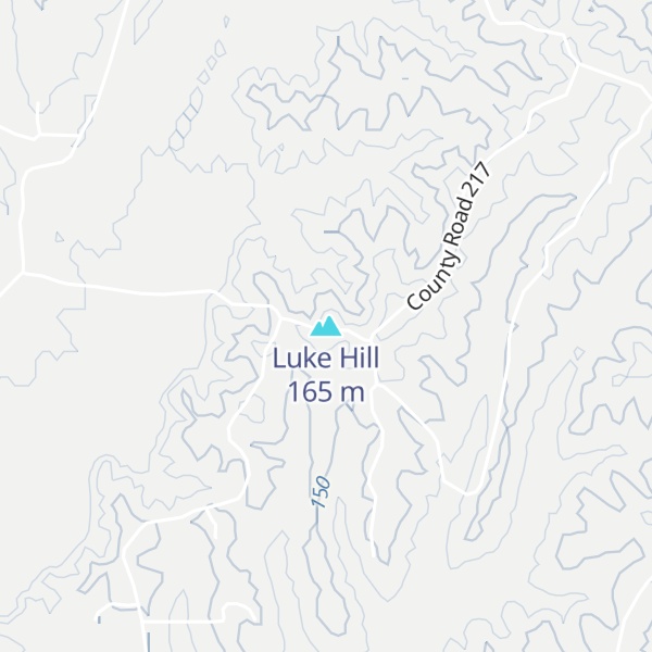 Map of Luke Hill