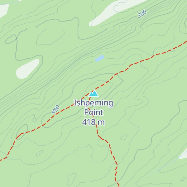 Map of Ishpeming Point