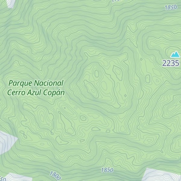 Map of Cerro Azul