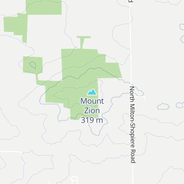 Map of Mount Zion