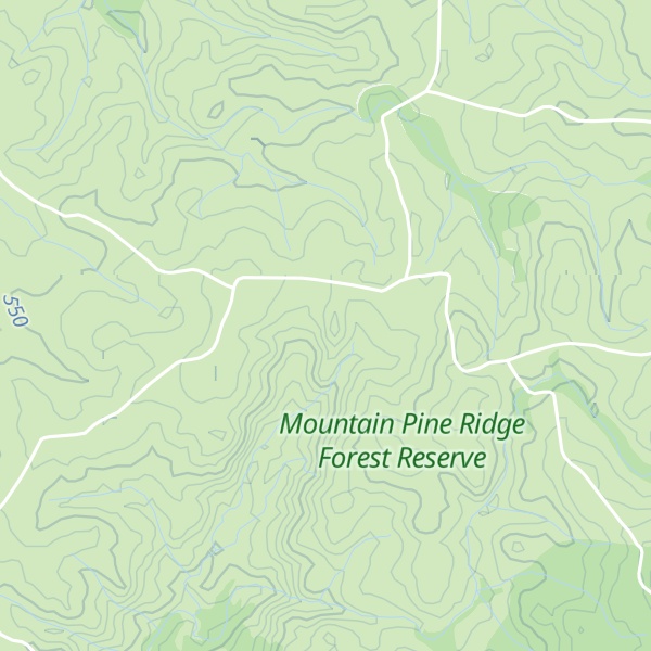 Map of Not Worthy of a Name Lookout