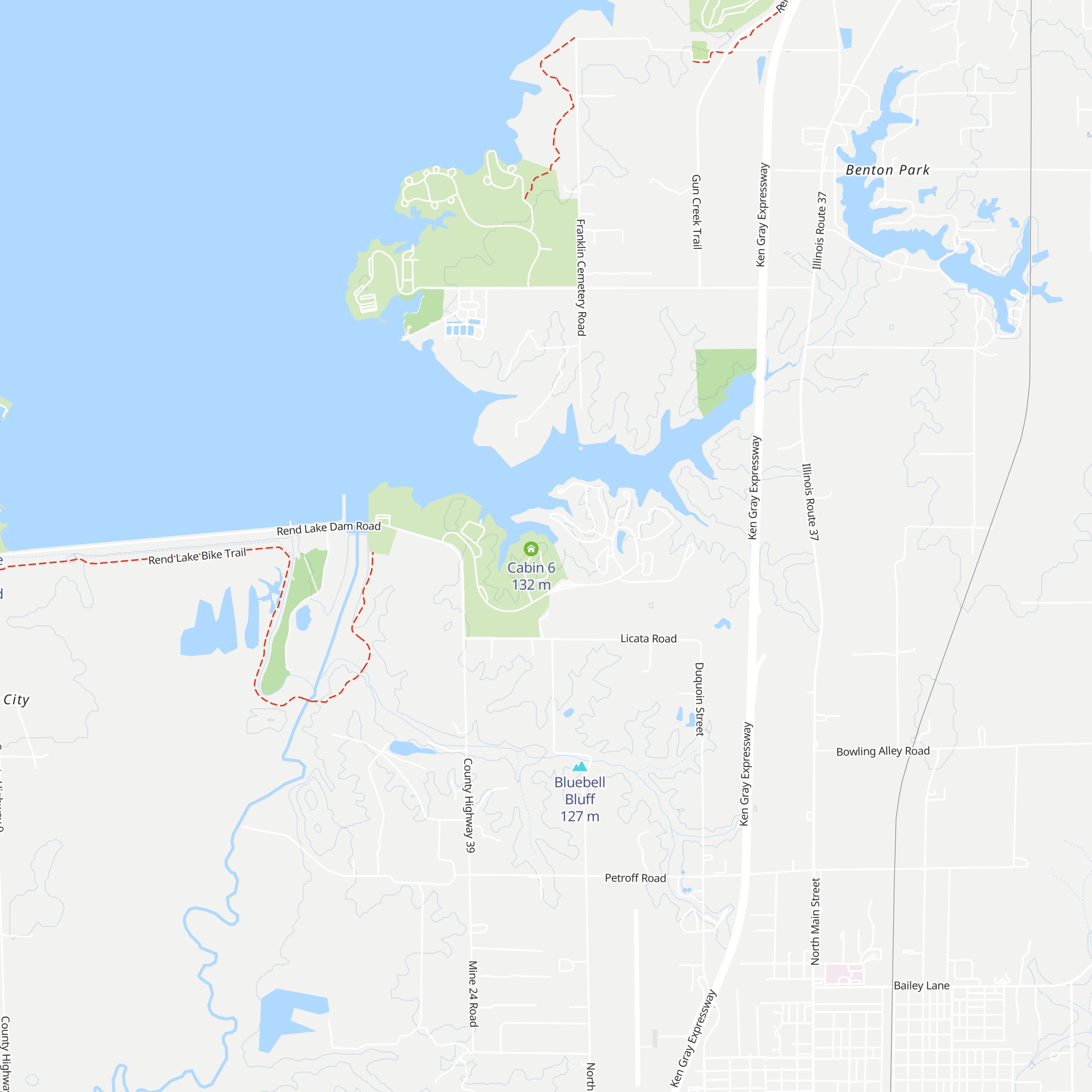 Cabin 1 map