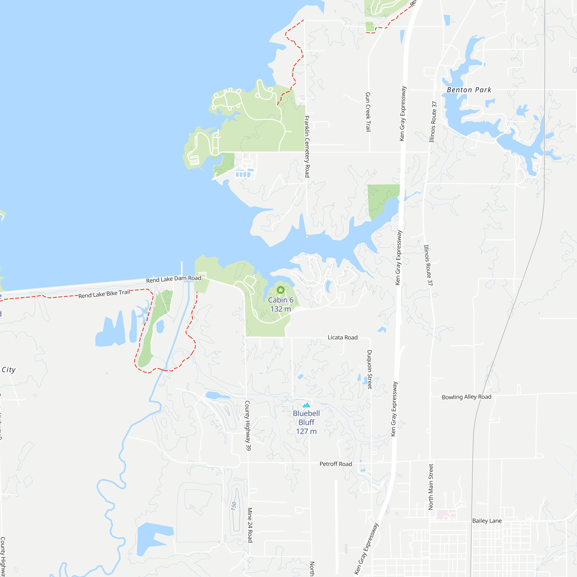 Cabin 1 map