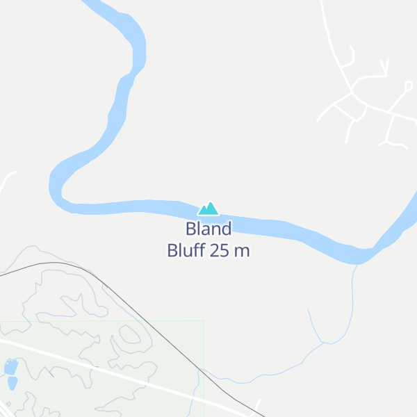 Map of Bland Bluff