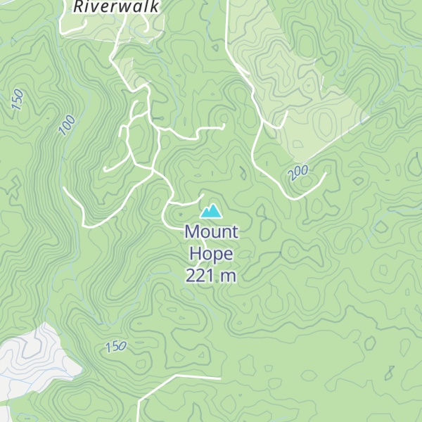 Map of Mount Hope