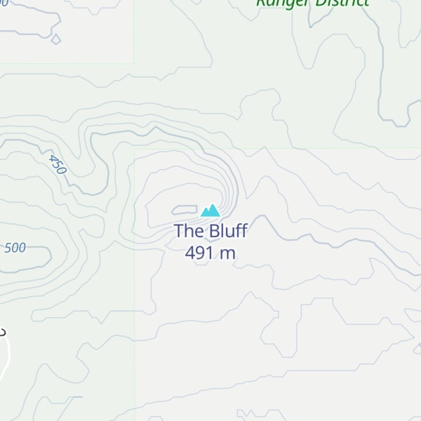 Map of The Bluff