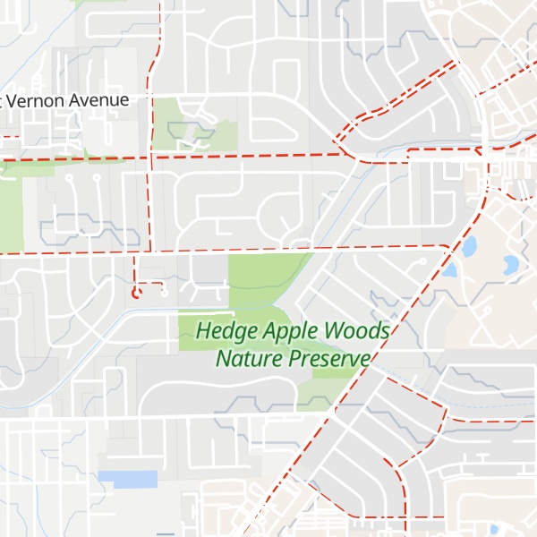Map of Jersey Hill