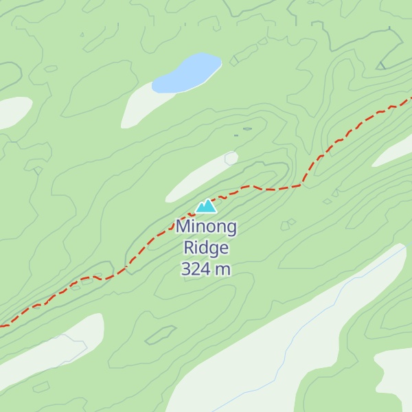 Map of Minong Ridge