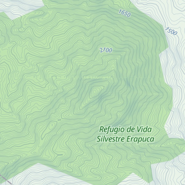 Map of Erapuca