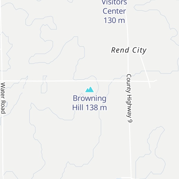 Map of Browning Hill