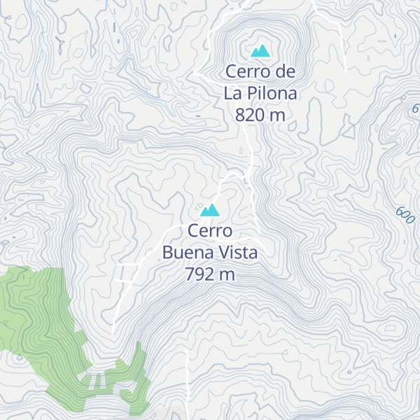Map of Cerro Buena Vista