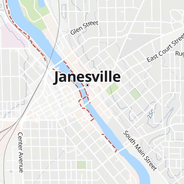 Map of Janesville Area Convention & Visitors Bureau