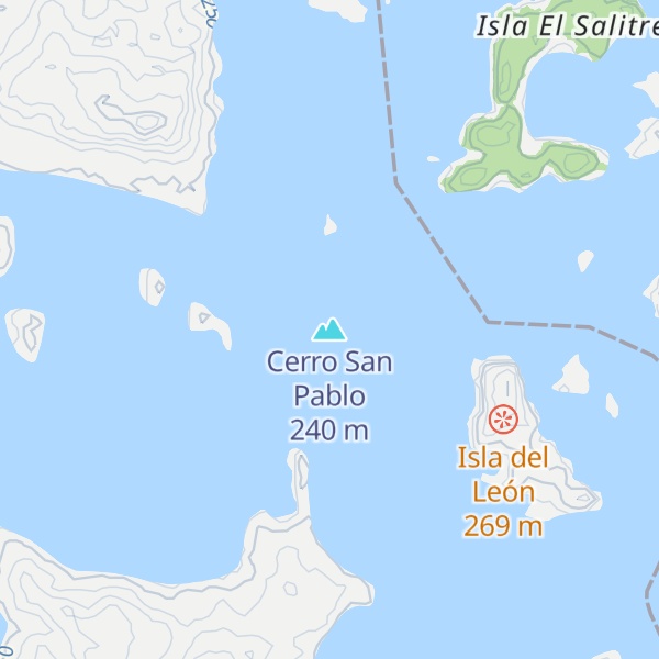 Map of Cerro San Pablo