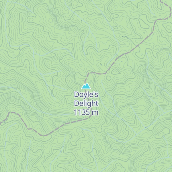 Map of Doyle's Delight