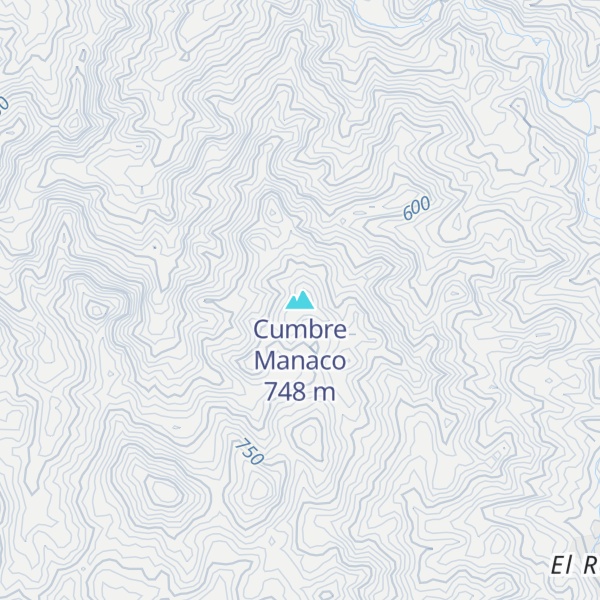 Map of Cumbre Manaco