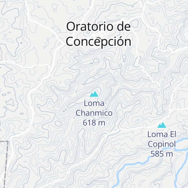 Map of Loma Chanmico