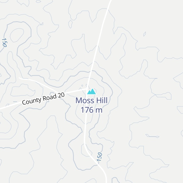 Map of Moss Hill