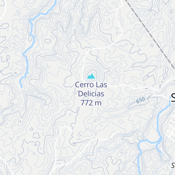 Map of Cerro Chuchutepeque