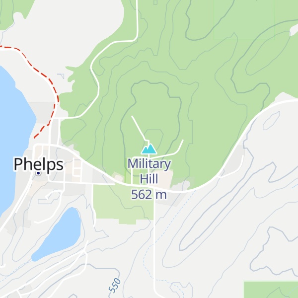 Map of Military Hill