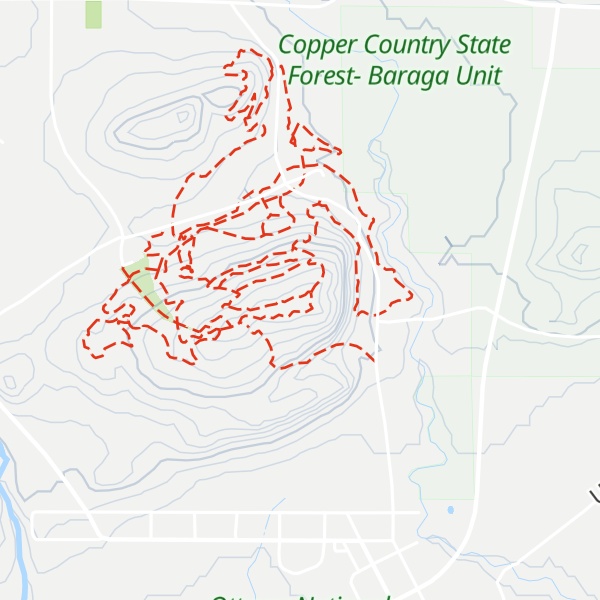 Map of Adventure Mountain