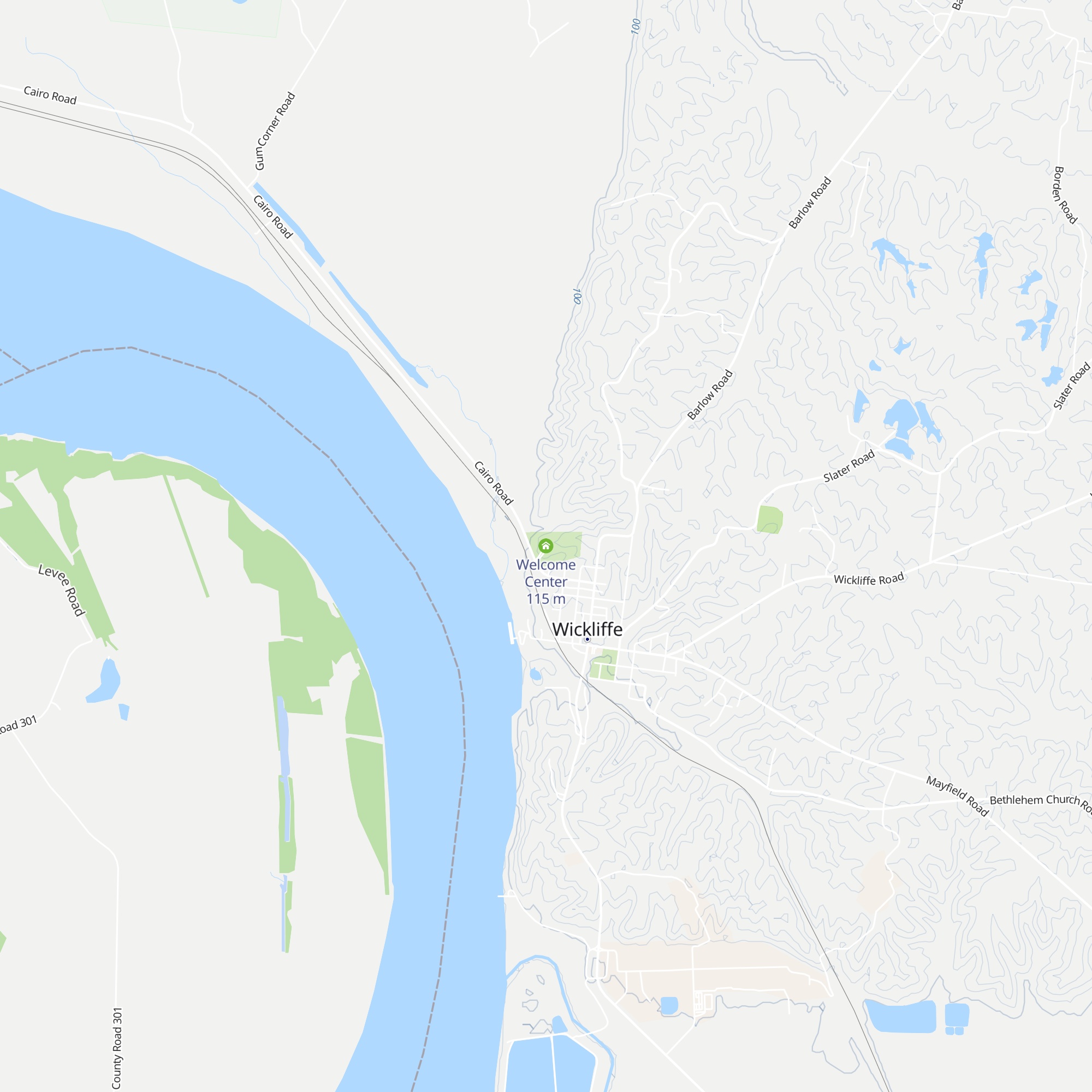Welcome Center map