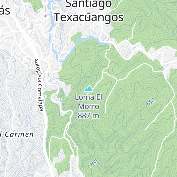 Map of Loma El Morro