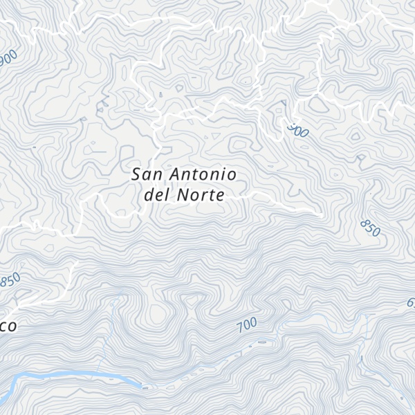 Map of Cerro El Palmichal