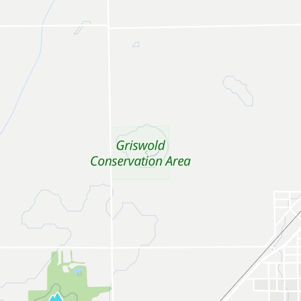 Map of Blue Mound