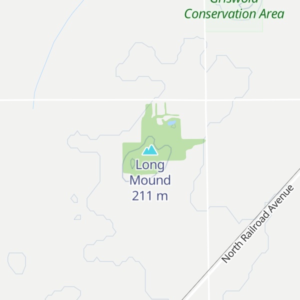 Map of Long Mound