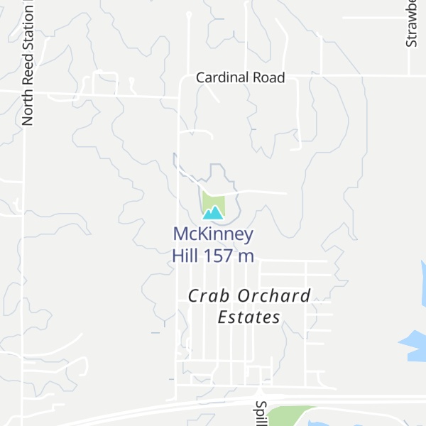 Map of McKinney Hill