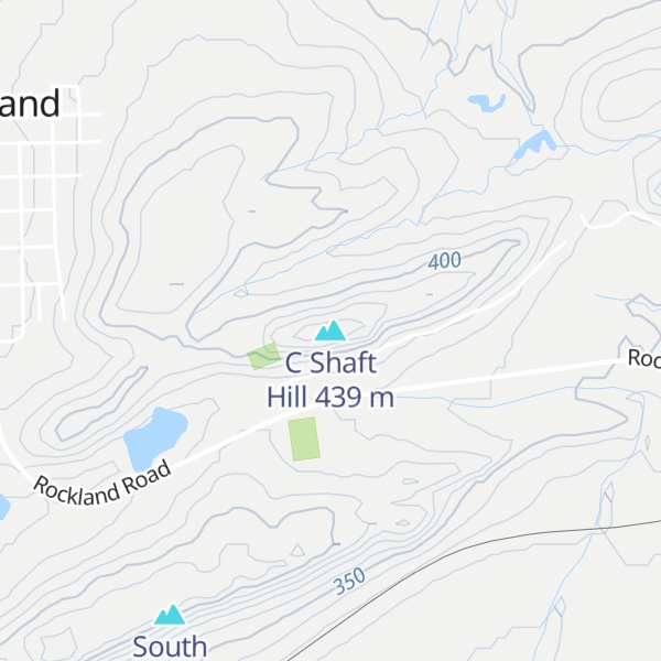 Map of C Shaft Hill
