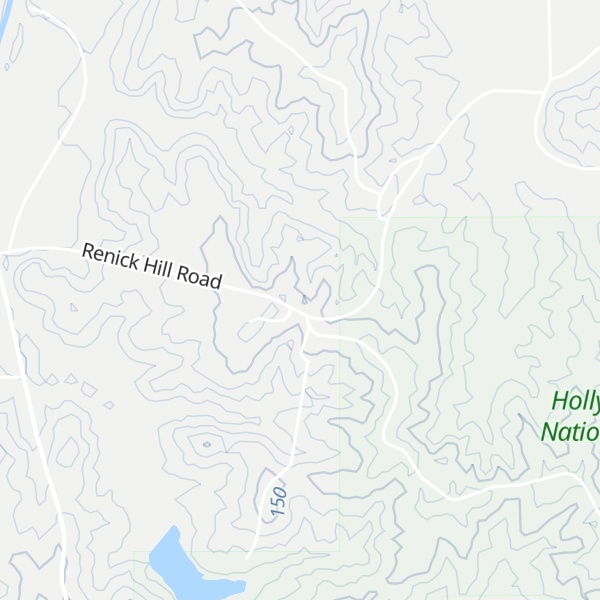 Map of Renick Hill