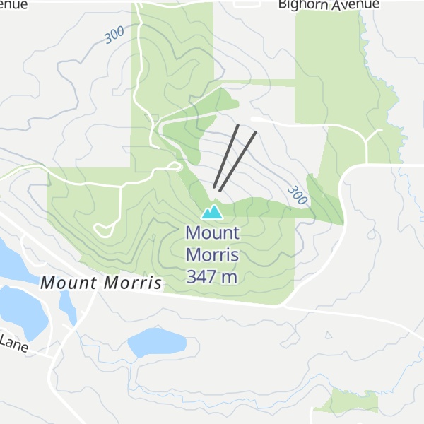 Map of Mount Morris