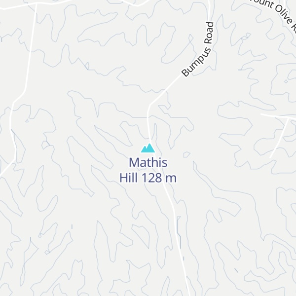 Map of Mathis Hill