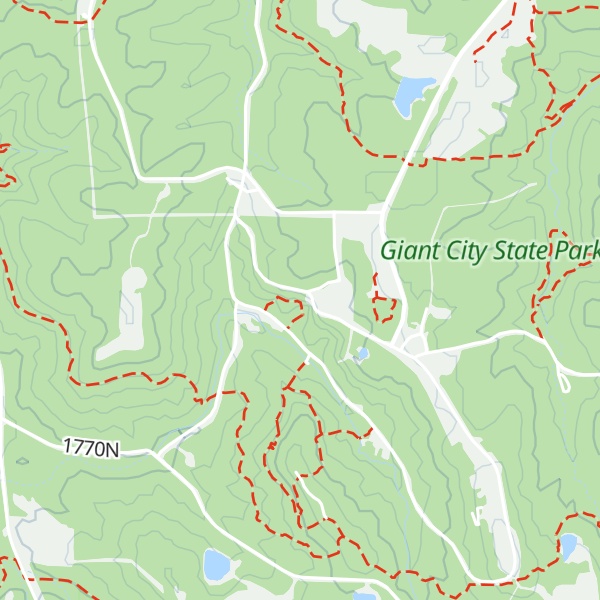 Map of Shelter bluff
