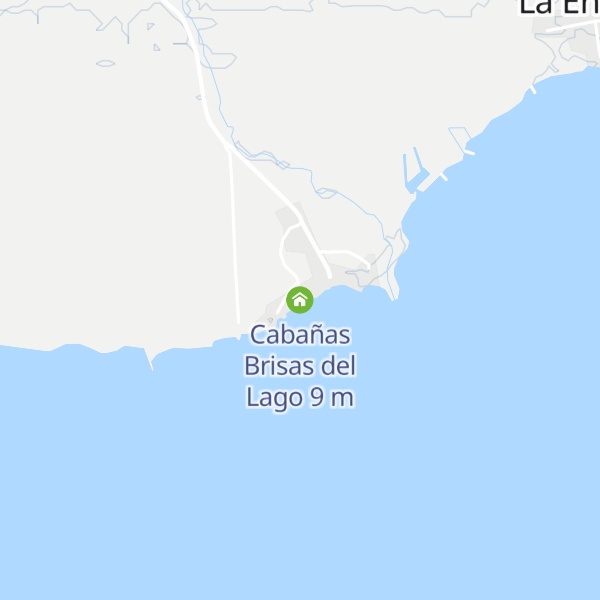 Map of Cabañas Brisas del Lago