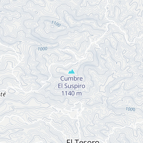 Map of Cumbre El Suspiro