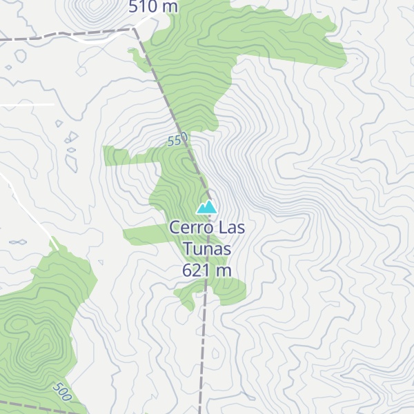 Map of Cerro Las Tunas