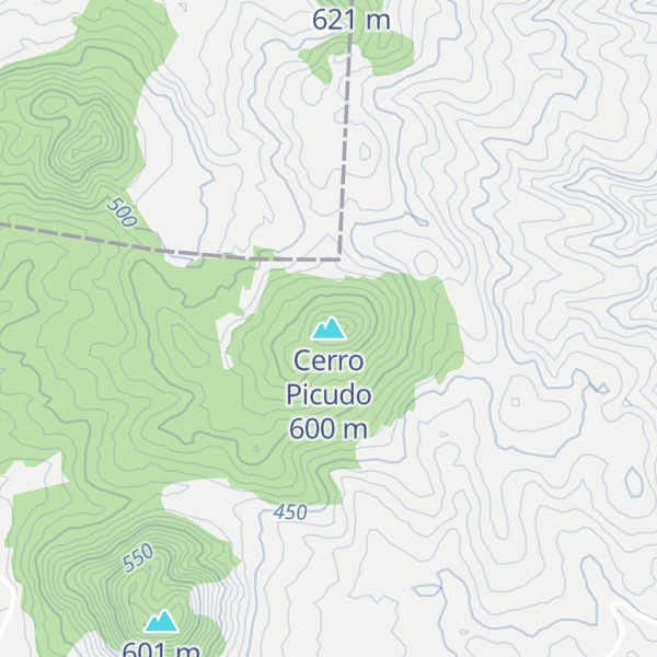 Map of Cerro Picudo